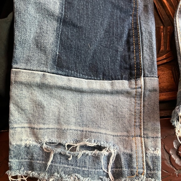 Free people patchwork Jeans - Picture 5 of 5